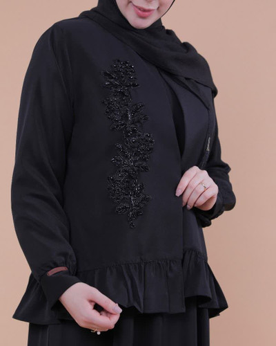 عبا. مانتو عبایی 💎 آذین جواهردوزی نرگس 💎 🌸 کت و سارافون جواهردوزی جذاب جدیدمون 🌸 🌟جواهردوزی زیبا 🌟 رنگبندی متنوع 🌟دو سایز